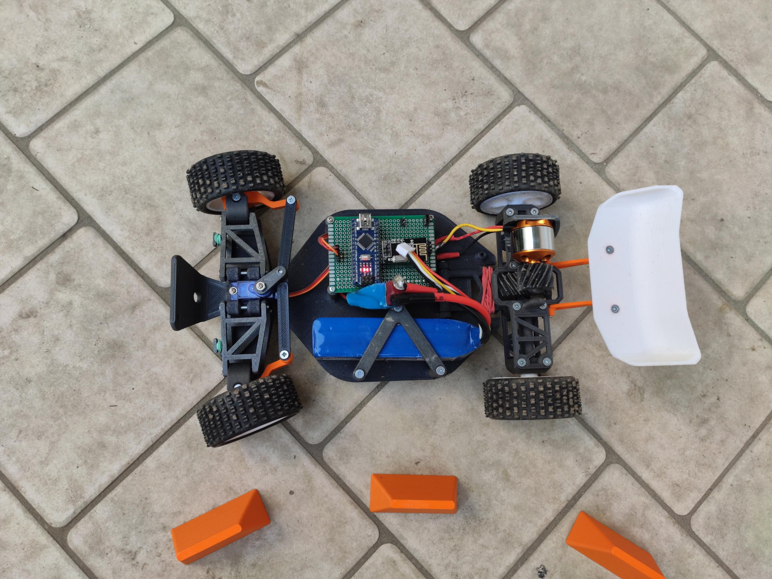 Diy arduino rc car kit 3d model instructions parts list etsy