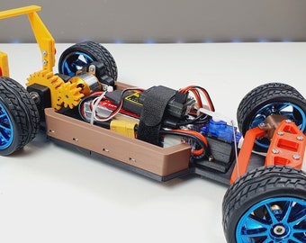 DIY 3D Printed RC Car Kit - Educational Fun for Kids!