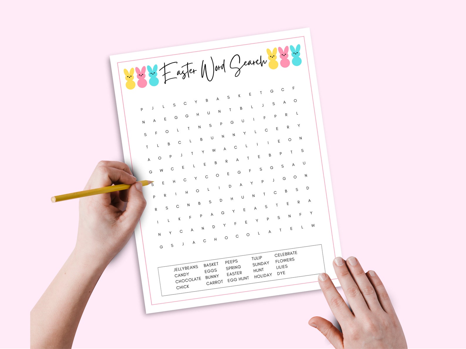 Easter Games Printable Bundle | Easter Party Activities for Kids and ...