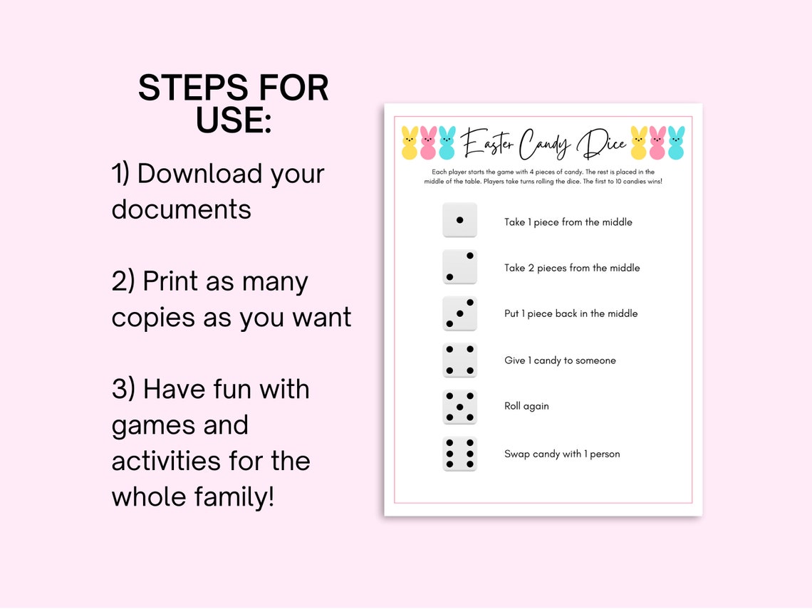 Easter Games Printable Bundle | Easter Party Activities for Kids and ...