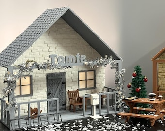 Dekohaus, Wichtelhaus, Wichtelset, Wichteltür, Wichtel, Wichtelhaus 3D Druck
