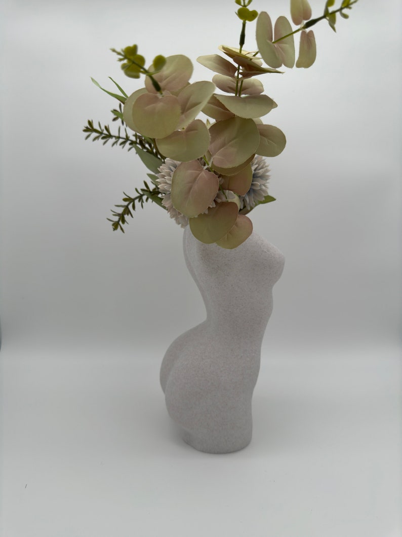 Vase Körpervase weiblich I Blumenvase I Design I Handmade immagine 4