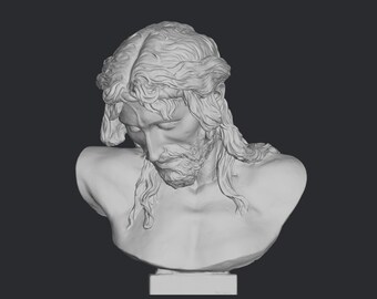 Christ on the Crucifix by Donatello Stl file 3d Printing, 3d Figure Stl, 3d Stl, Super hero Figure, Game, Cartoon Comic Action Figure, Gift