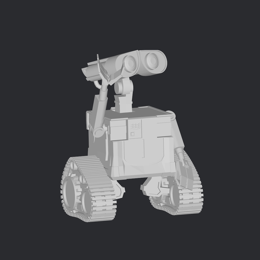 Wall-e Stl File 3d Printing, 3d Figure Stl, 3d Stl, Super Hero Figure