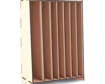 Modular Storage System Adjustable Sprue Rack Laser Cut