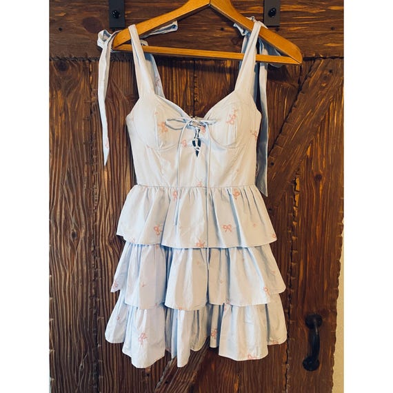 strapless open back dress Blue Marble/Tye Dye Dress – VÉV COLLECTIONS