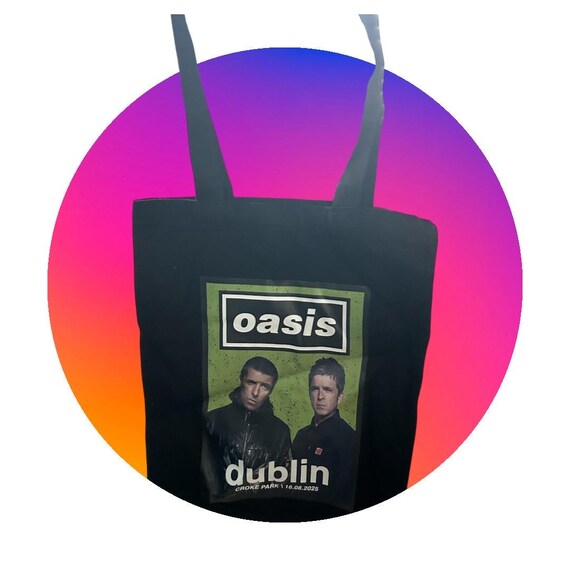 Oasis オアシス トートバッグ 2025 ツアー オアシス 2025 ツアー トートバッグ オーバーショルダーバッグ