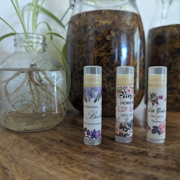 Peppermint and Lavender Lip Balm
