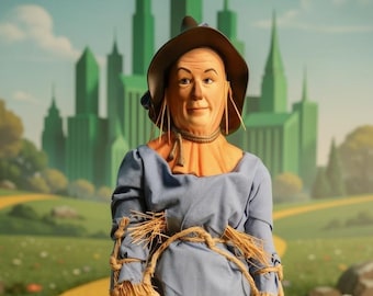 Scarecrow Wizard of Oz Doll - Vintage Franklin Mint Collection
