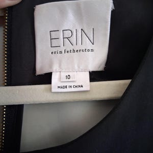Anthropologie Erin Fetherston Floral Neoprene Fit & Flare Dress image 5