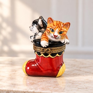 Cat Limoges Box - Etsy