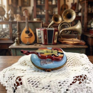 Limoges Violin - Etsy