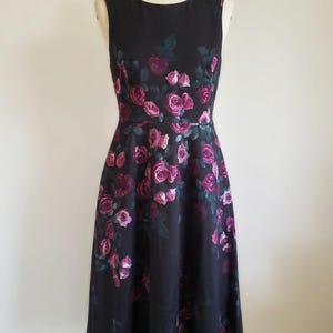 Anthropologie Erin Fetherston Floral Neoprene Fit & Flare Dress image 2