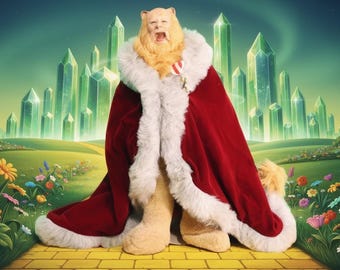 Cowardly Lion Wizard of Oz Figurine Franklin Mint Collection