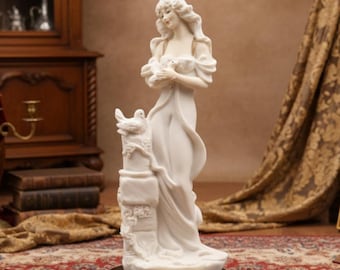 Giuseppe Armani Lady with Doves Figurine | Capodimonte-style