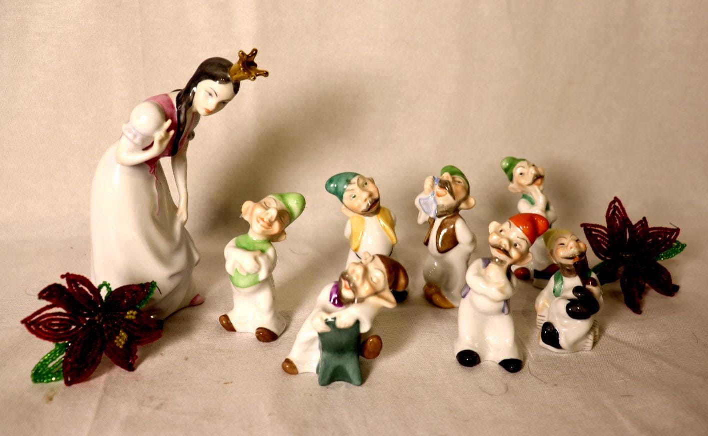 Vintage Herend Porcelain Figurines - Etsy