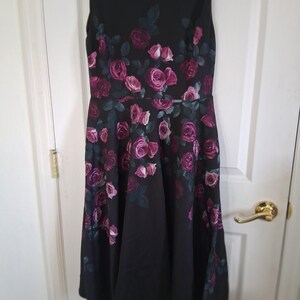 Anthropologie Erin Fetherston Floral Neoprene Fit & Flare Dress image 3