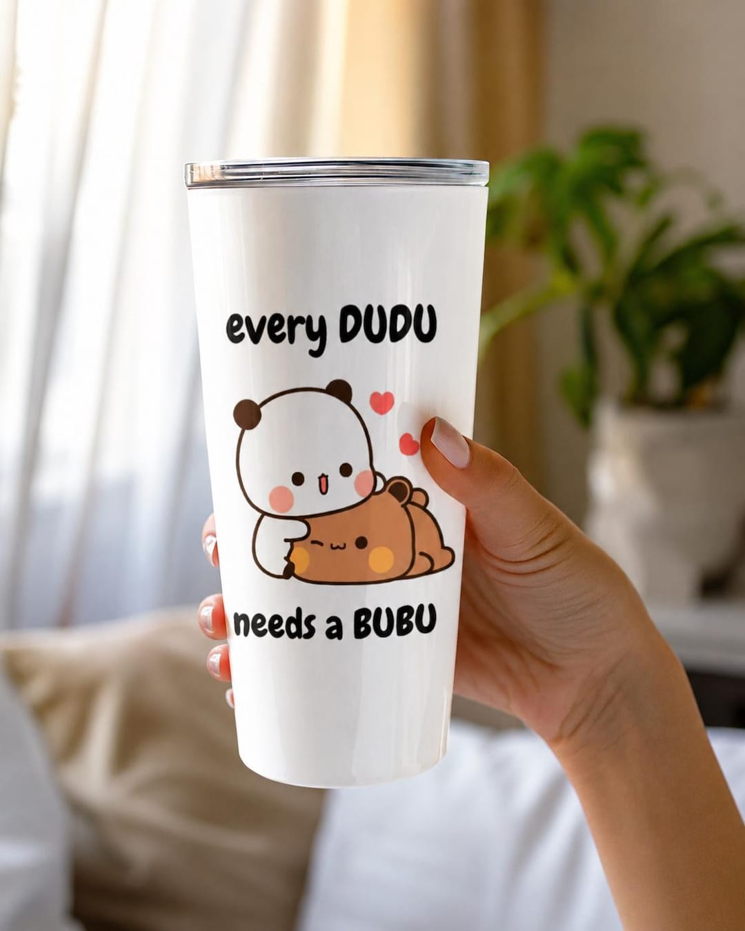 Every Dudu Needs a Bubu Tumbler - 20 Oz Insulated Travel Cup