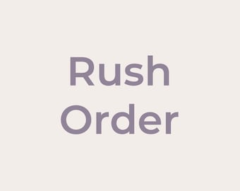 Rush Order Processing