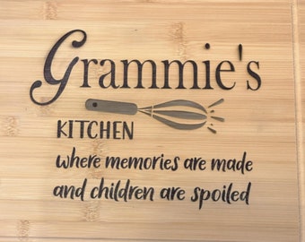 Custom Kitchen Cutting Board