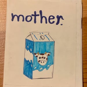 Vegan Zine: Mother- collage zine