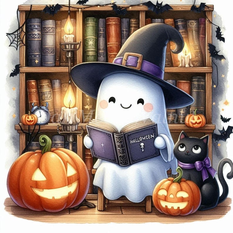 Librarian Halloween, Halloween Boo School, Teacher Ghost, Reading Books Shirt, Halloween Teacher, Gift for Librarian, reading teacher, reading book club, gift for halloween, ghost halloween tee, ghost reading books, Halloween Sweatshirt