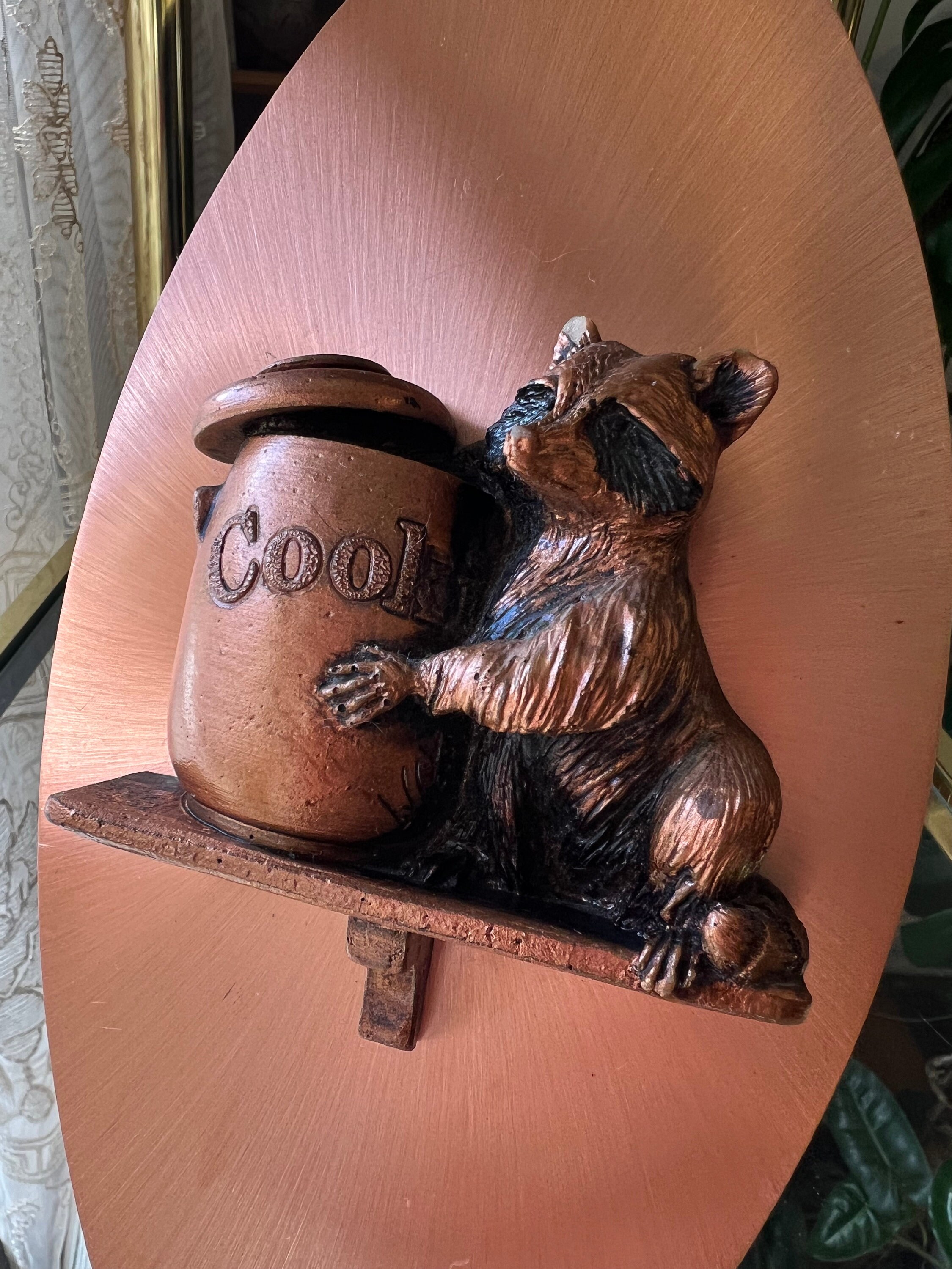 Copper Racoon Copper Oval 3D