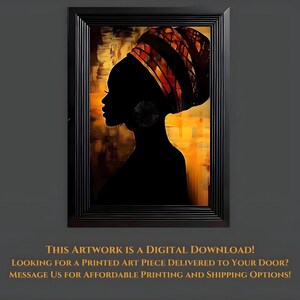 Silhouette Painting | Stunning Wall Art, Customizable Home Decor, Unique Gifts for Art Lovers & Collectors, Modern Design