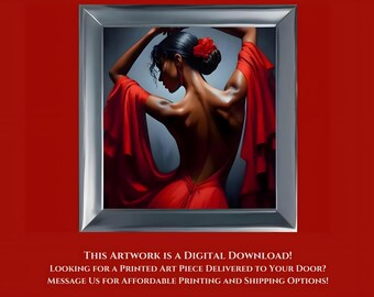Salsa Dance Passion – Stunning Digital Artwork | Digital Download for Home and Studio Décor