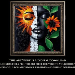 An Abstract Celebration of Light and Darkness[A Digital Download]
