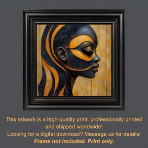 The Power of Tribal Artwork: Unique Visual Symphony Art Print for Home Decor & Gift Idea