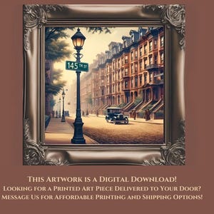 Harlem Renaissance: 145th Street Snapshot[A Digital Download]