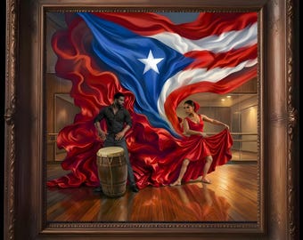 Bomba Dance Wall Art