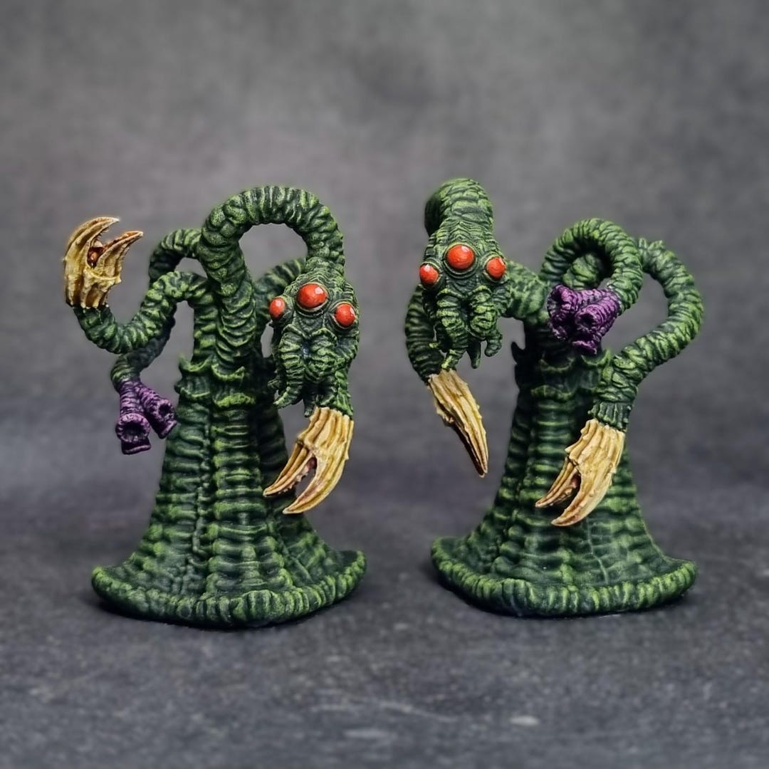Painted the Great Race of the Yith. Dnd, RPG Wargames Pathfinder ...