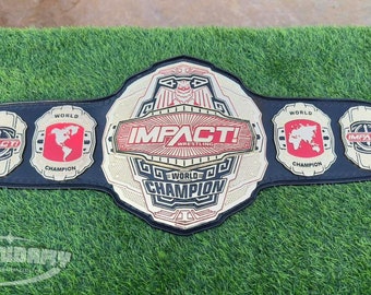 Impact World Heavyweight Wrestling Championship Title Belt
