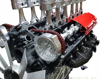 BMW 5.4l V12 M70B54 Engine Coffee Table Block Motortisch Tisch Motorblock Motor Restaurant Supercar Handmade