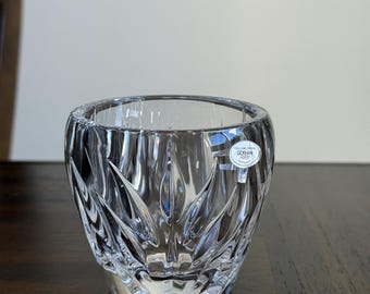 Vintage Gorham Star Blossom Crystal Bowl | Lead Crystal Candy Dish