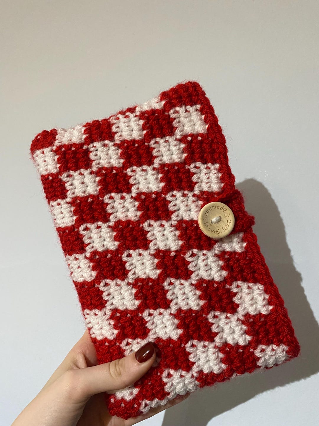 Crochet Book Cover/ Book Sleeve Etsy