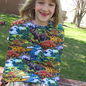 Big bib, Fun bib for your dinosaur enthusiast!