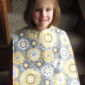 Big bib, Toddler bib, Reversible bib, Perfect bib for your messy eater!