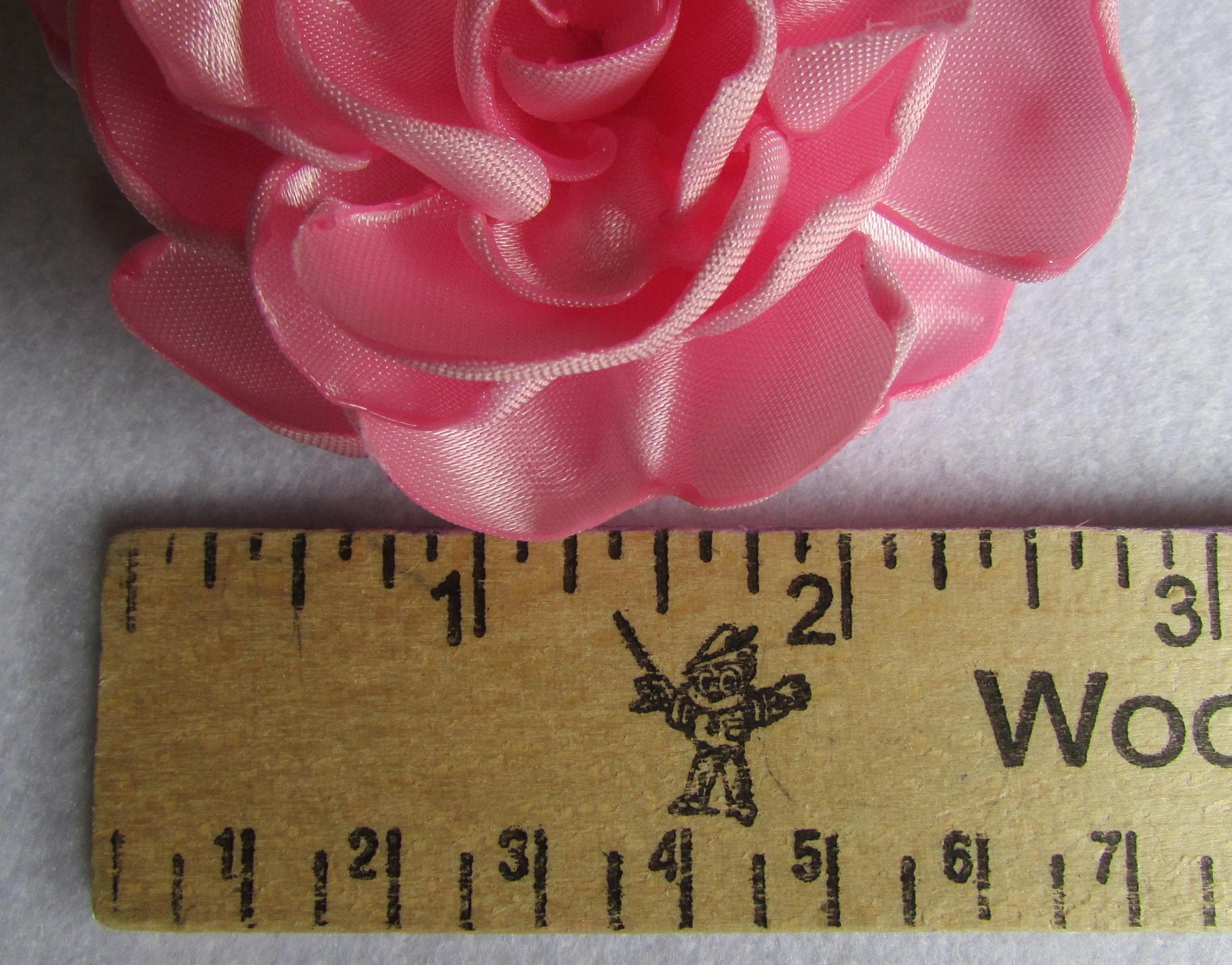 Her lip to｜Rose Satin Clip ［rose pink］ 9月上旬発送】Rose Satin Clip