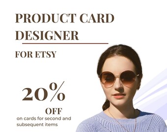 Designer Product card for online marketplaces • designer services • digital designer