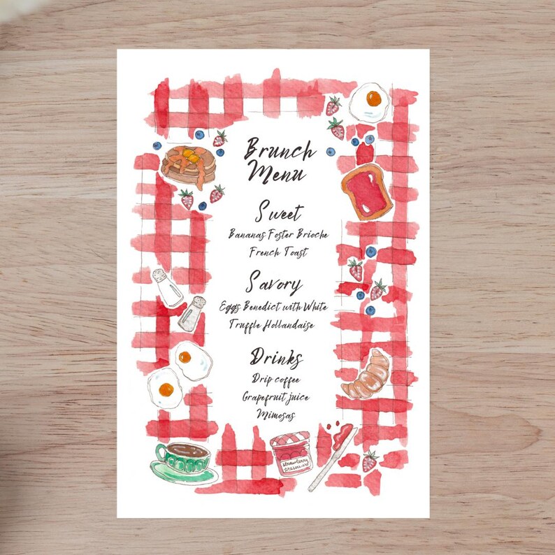fully-custom-hand-drawn-watercolor-menu-card-for-weddings-and-events
