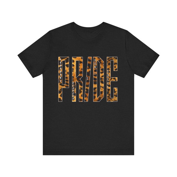 Focus on Pride T-Shirt Set - Leopard Print and Inspirational Graphics