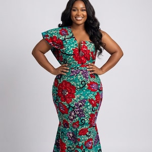 modern african dress designs Ankara Gown African Bridal Dress Designs Ankara Modern African Wedding Dresses African Kente Bridal Dress