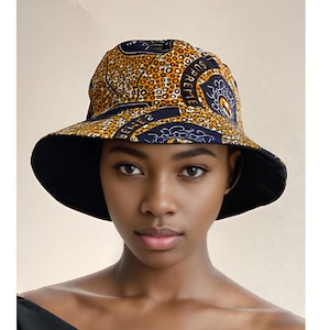 ankara bucket hat by africanclothingetc