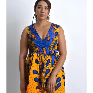 african mini dress sleeveless babydoll dress for women by africanclothingetc