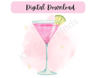 Cosmopolitan Retro Clip Art Downloads Decoupage Junk Journal 2 Polegadas imagens