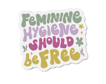 l'igiene femminile dovrebbe essere gratuita! magnete