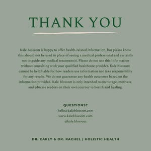 Thank you! Disclaimer included.